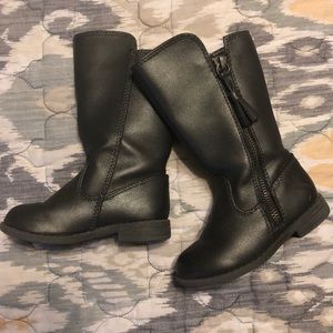 Cat & Jack Dark Silver/Grey Boot